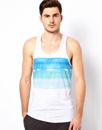 Calvin Klein Microfiber Paradise Vest Limited Edition - Lyst