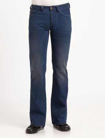 Diesel Larkee Straight Leg Jeans - Lyst
