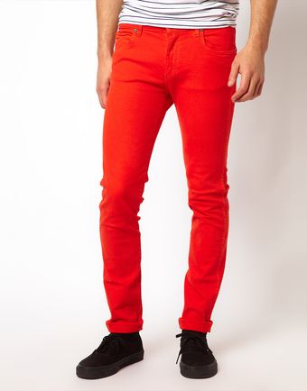 Dr. Denim Snap Skinny Jeans - Lyst
