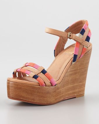 Ella Moss Ryann Wedge Sandal - Lyst