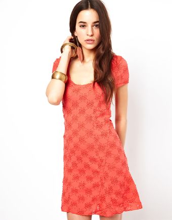 Free People Daisy Godet Dress - Lyst