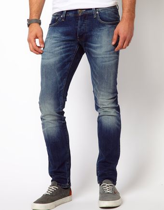 G-star Raw G Star Jeans Super Slim Fit Medium Aged - Lyst