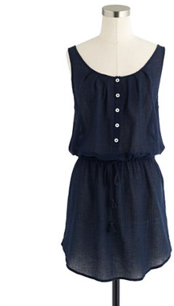 J.Crew Whisper Gauze Grecian Tunic - Lyst