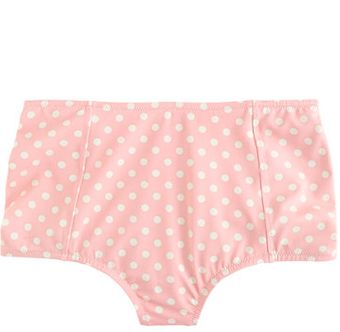 J.Crew Polka Dot Retro Brief - Lyst