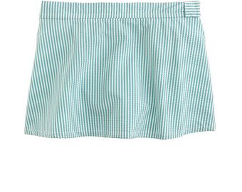 J.Crew Seersucker Beach Skirt - Lyst