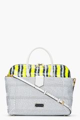 Marc By Marc Jacobs White Leather Whitney Double Trouble Anemone Bag