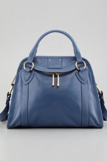 Marc Jacobs Classic Wellington Satchel Bag Denim - Lyst