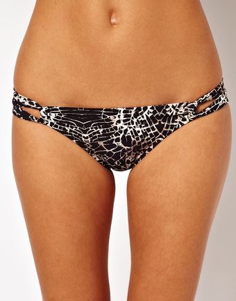 Seafolly Shatter Loop Side Bikini Brief - Lyst