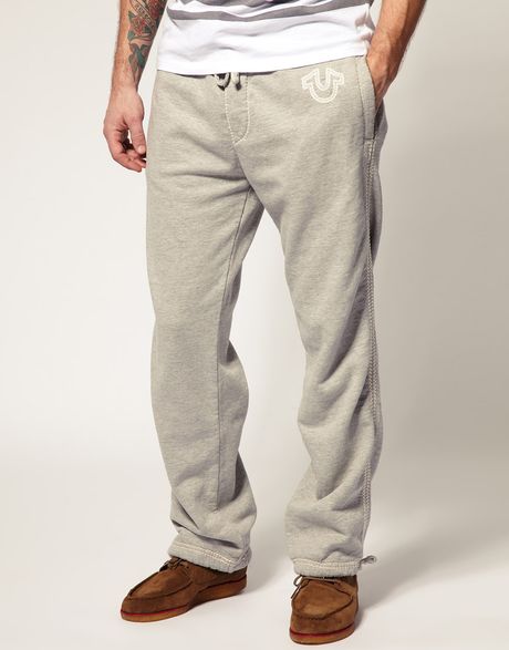 true religion grey sweatpants