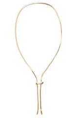 Lanvin Snake Chain Necklace
