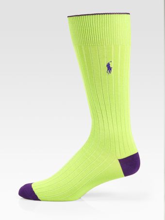 Polo Ralph Lauren Mercerized Dress Socks - Lyst