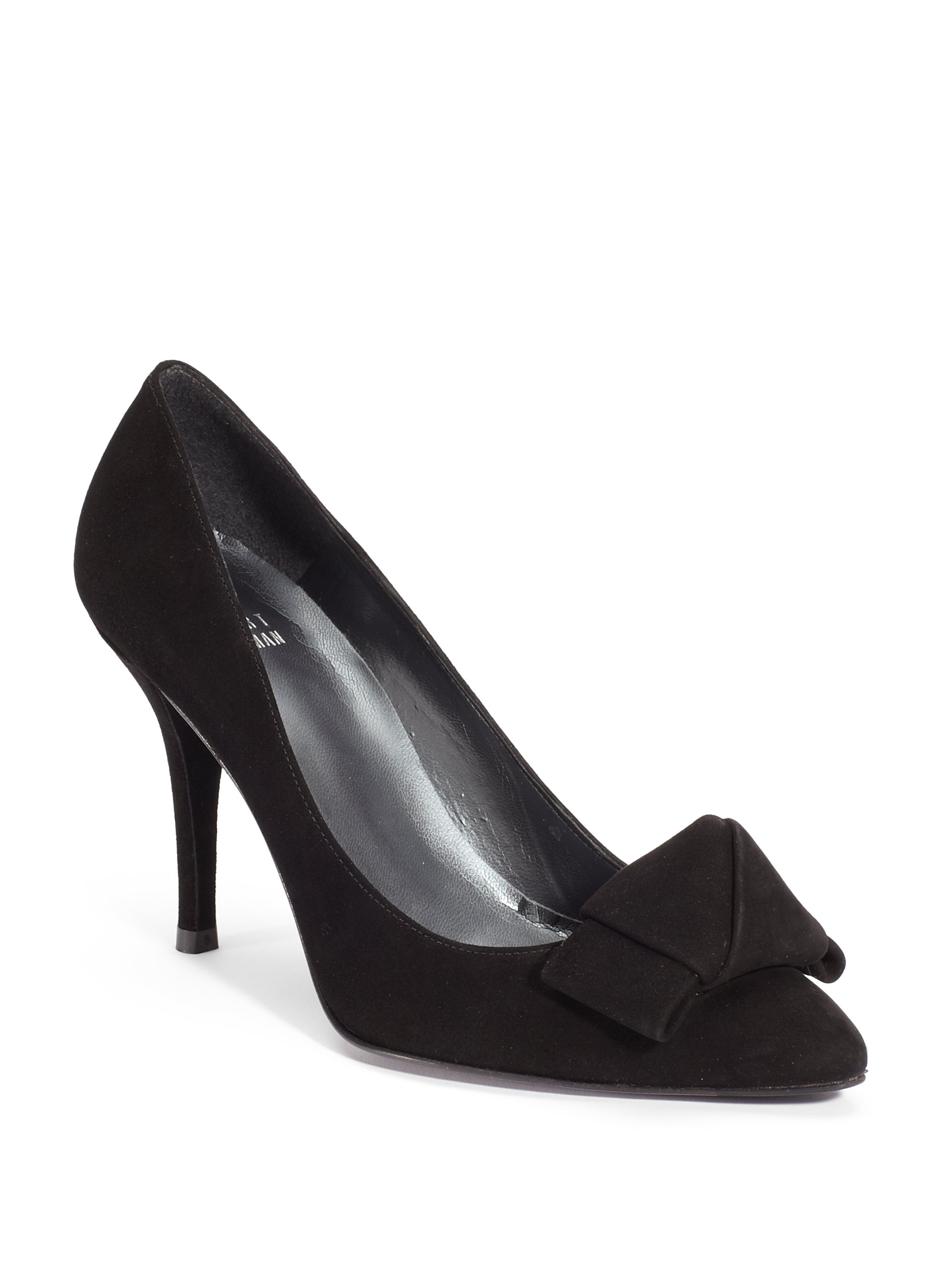 pumps with bow