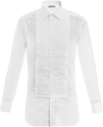 Turnbull & Asser Pleated Bib Front Shirt - Lyst