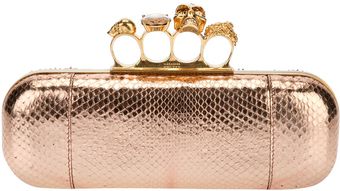 Alexander McQueen Knucklebox Clutch - Lyst