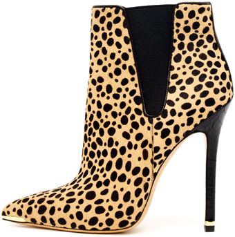 Michael Kors Andie Calfhair Bootie - Lyst