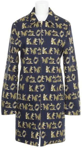Kenzo Coat - Lyst