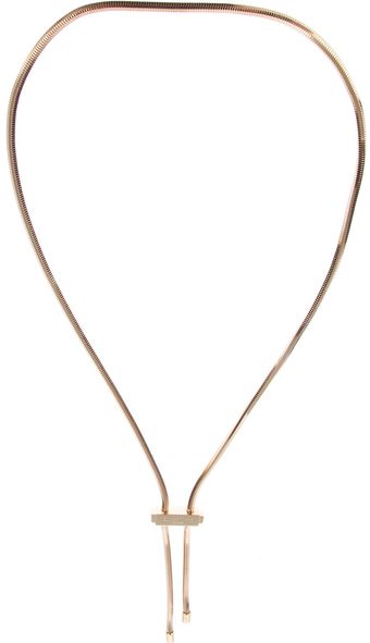 Lanvin Toggle Necklace - Lyst