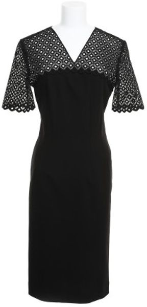 Stella McCartney Lace Detail Dress - Lyst