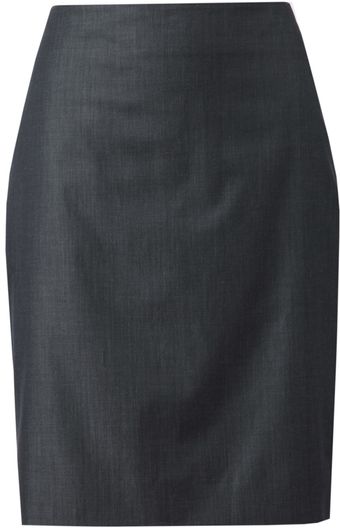 Akris Cotton Pencil Skirt - Lyst