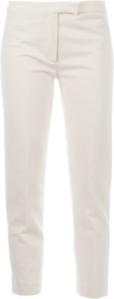 Ann Demeulemeester Cropped Trouser - Lyst
