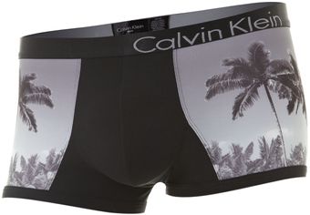 Calvin Klein Paradise Palm Underwear Trunk - Lyst