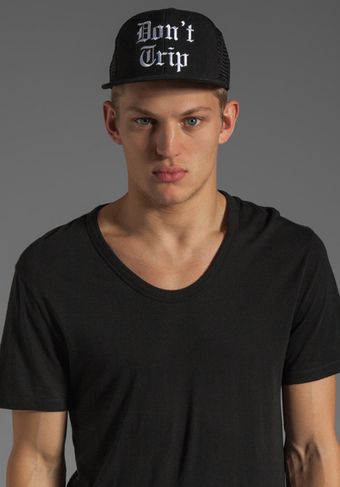 Comune Dont Trip Hat in Black - Lyst