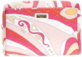 Emilio Pucci Printed Beauty Case - Lyst