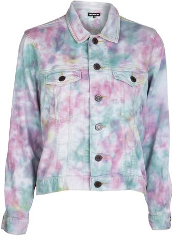 House Of Holland Tie Dye Jacket - Lyst