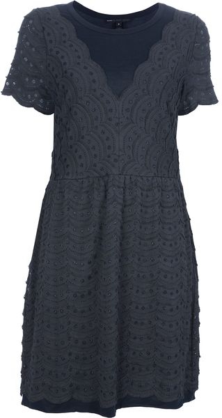 Marc By Marc Jacobs Embroidered Dress - Lyst
