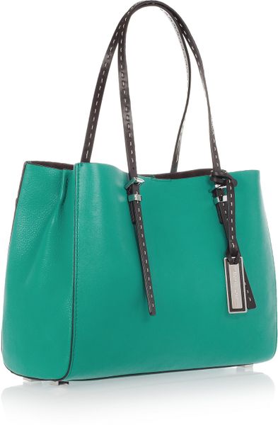 michael kors teal tote