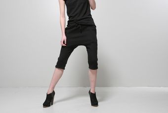 Oak Karate Sweatshort Black - Lyst
