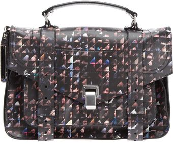 Proenza Schouler Crowd Print Ps1 Tote - Lyst