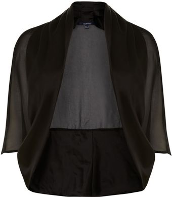 Samya Sheer Shrug Top - Lyst