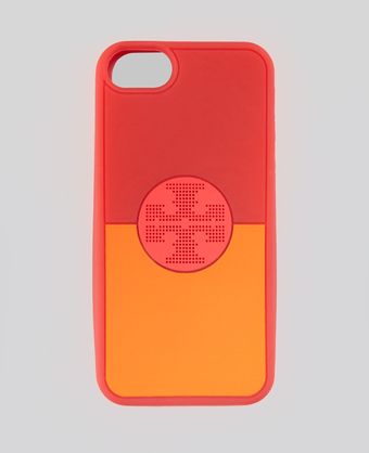 Tory Burch Viva Silicone Iphone 5 Case - Lyst