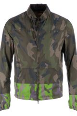 Valentino Camouflage Windbreaker
