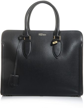 Alexander McQueen Heroine Structured Leather Bag - Lyst