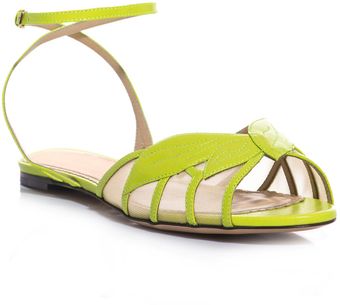 Charlotte Olympia Edith Acid Sandals - Lyst