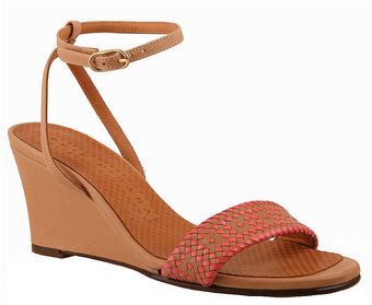Chie Mihara Anko Leather Wedge Sandals - Lyst