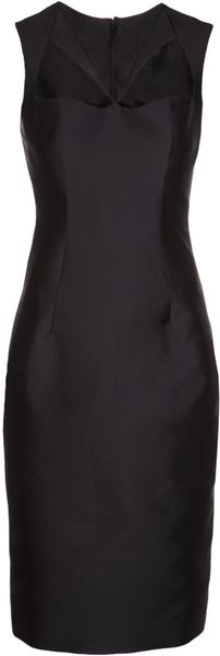Cushnie Et Ochs Dutchess Satin Dress - Lyst