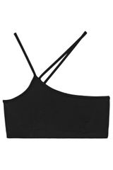 Helmut Lang Helmut Asymmetric Stretchmicro Modal Bra Top