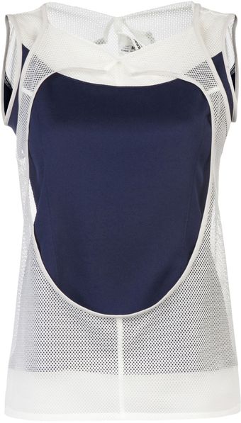 Junya Watanabe Two Toned Blouse - Lyst