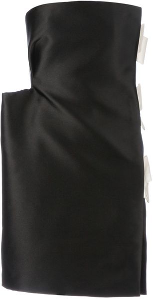 Lanvin Ribbon Dress - Lyst