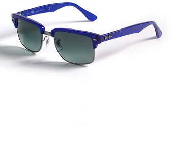 Ray-Ban Squared Clubmaster Sunglasses - Lyst