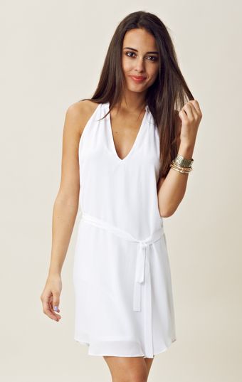 Rory Beca Quest Collared Halter Dress - Lyst