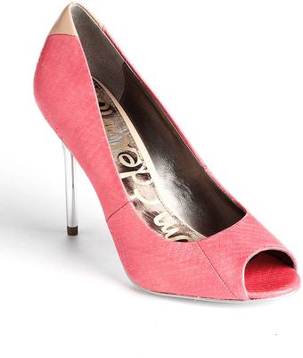 Sam Edelman Reagan Snakeskin Leather Pumps - Lyst