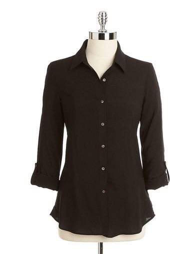 Bailey 44 Sumerian Buttondown Rolltab Blouse - Lyst