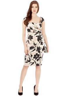 Coast Alva Mono Duchess Satin Dress - Lyst