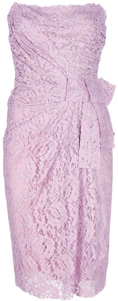 Dolce & Gabbana Floral Lace Dress - Lyst
