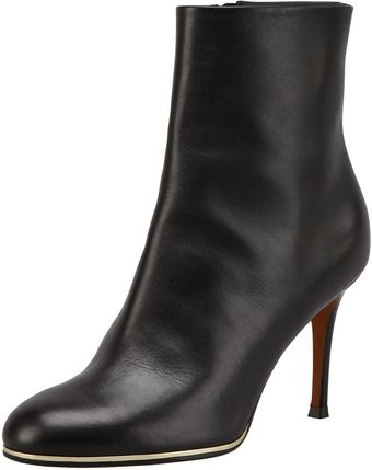 Givenchy Leather Golden Midsole Ankle Boot - Lyst