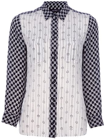 Isabel Marant Melina Colour Block Shirt - Lyst